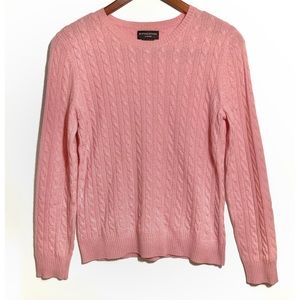 Sutton Studio Bloomingdales Pink Cashmere Sweater